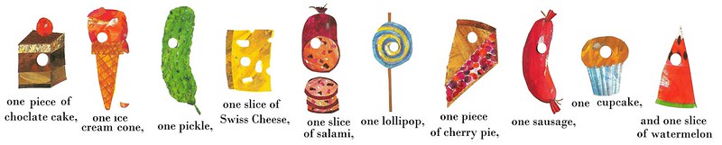 Different types of food