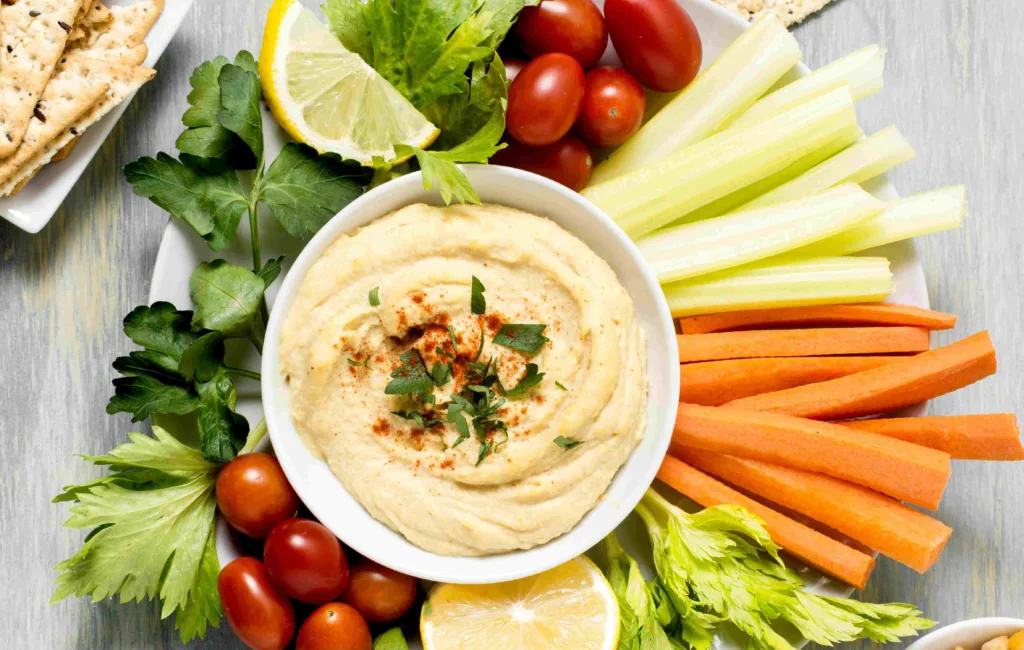 lebanese breakfast mezze board